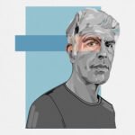 Print na akvarel papiru Bordejn