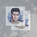 Print na akvarel papiru Mladenović