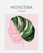 Print Monstera