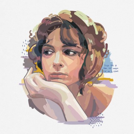 Crtež na akvarel papiru Sonja Savić