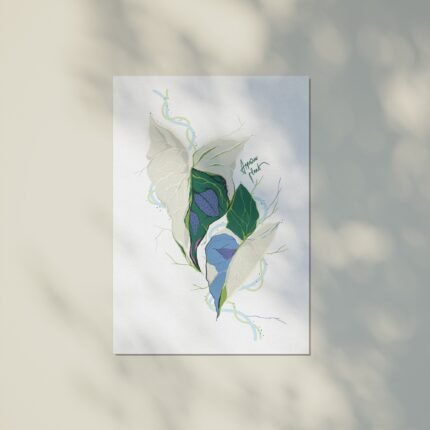 Print na papiru Arrow plant