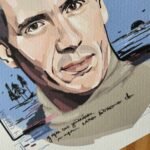 Print na akvarel papiru Mladenović