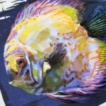 Print na akvarel papiru riba 2