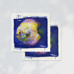 Print na akvarel papiru riba 1